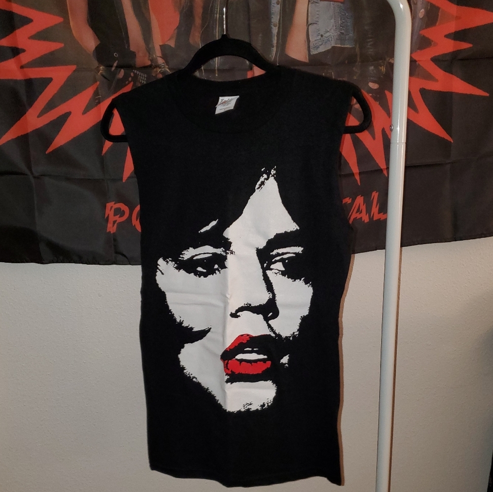 Mick Jagger muscle shirt